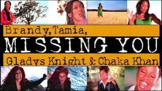 Brandy, Tamia, Gladys Knight & Chaka Khan - Missing You (Acappella Intro Mix) 1996 HD 1080p