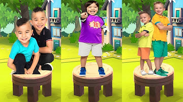 CKN Toys Car Hero Run VS Tag with Ryan VS Vlad & Niki Run - All Characters Unlocked Android Gameplay