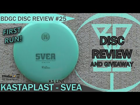 BDGC Disc Review #25: Kastaplast - Svea (Giveaway ended 11/2)