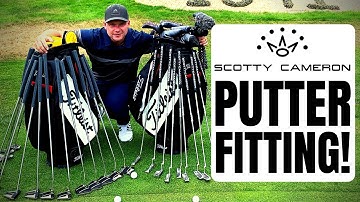 Scotty Cameron Putter Fitting... Which Scotty Should YOU Buy?