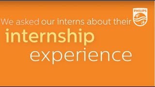 What was your internship project at Philips?