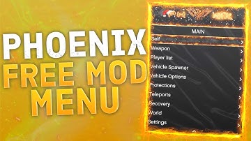 Phoenix Mod Menu | UNDETECTED | GTA 5 1.57 Mod Menu PC
