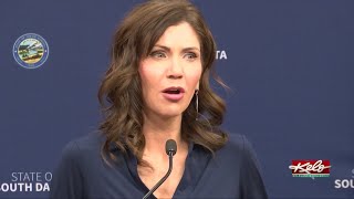 Governor Noem addresses latest COVID-19 cases