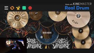 Nike ardila-duri terlindung _cover drum pad