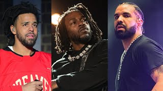 J Cole Spoke With Kendrick Lamar & Was Told To Stay Out Of Drake Beef... 