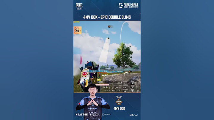 The Highlight of 4MV DOK | 2024 PUBG MOBILE GLOBAL CHAMPIONSHIP