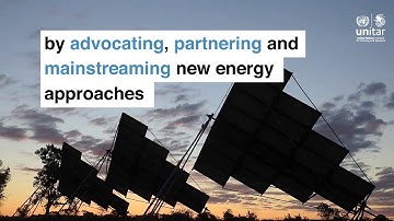 The Global Plan of Action for Sustainable Energy Solutions in Situations of Displacement