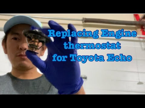 Replacing Engine thermostat-2005 Toyota echo hatchback