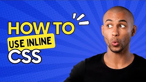 Inline CSS Tutorial: Enhance Your HTML Styling.#html5 #css