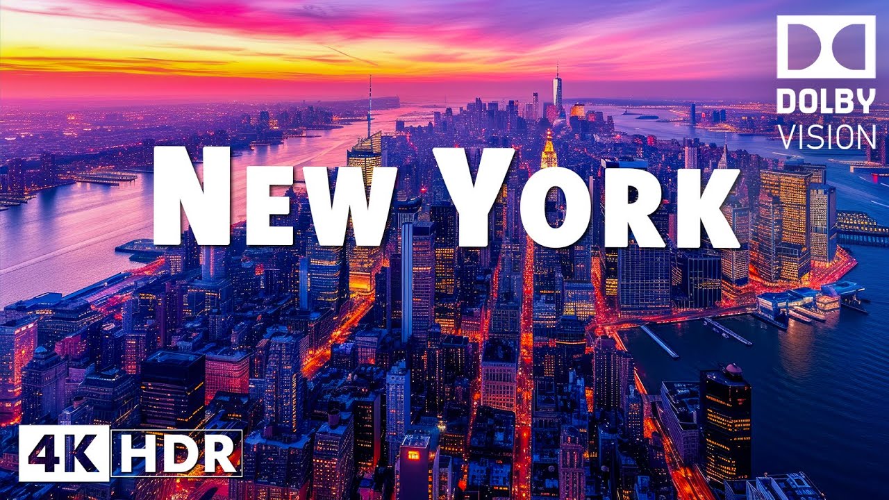 [4K] NEW YORK – Urban Magic of the City That Never Sleeps | Deep House Chill