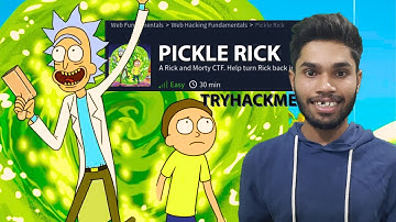 TryHackMe Pickle Rick | Simple WebServer Exploitation | CTF Walkthrough