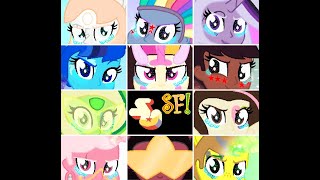 Saviors of The Universe (SU SF! AU WITS Speedpaint) (MLP EG Base Edit) (11/13)