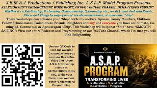 A.S.A.P. Relationship Enhancement Program: Ep 1-SHIP's  Relation and Other Types.