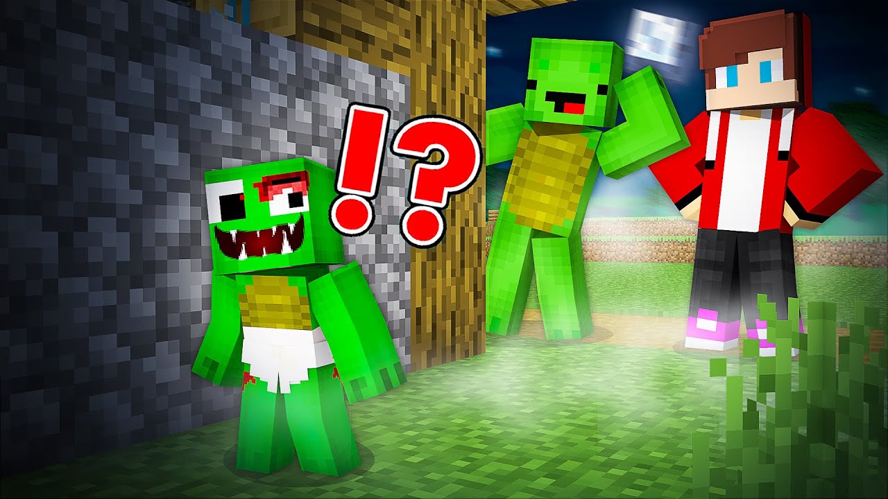 Something is Wrong With Baby Mikey in Minecraft - Maizen JJ and Mikey