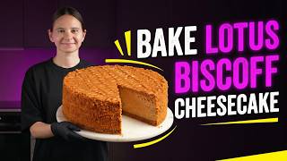 Baked Lotus Biscoff Cheesecake Recipe
