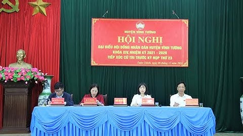 VIDEO: Tổ Đại biểu HĐND huyện đơn vị bầu cử số 5 TXCT tại xã Tuân Chính