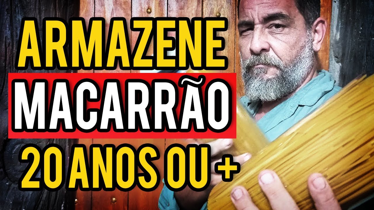 Acredite, você vai precisar: aprenda a armazenar corretamente macarrão por mais de 20 anos! ASSISTA
