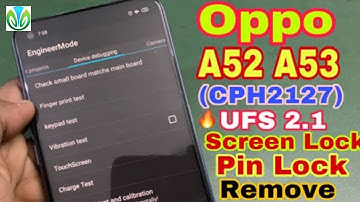 Oppo A53 (cph2127)password remove | Frp Bypass l Google Account Lock Remove Without Pc 100% working