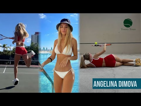 Angelina Dimova | Playing Tennis And Instagram Life | Beauty And Hot Girl