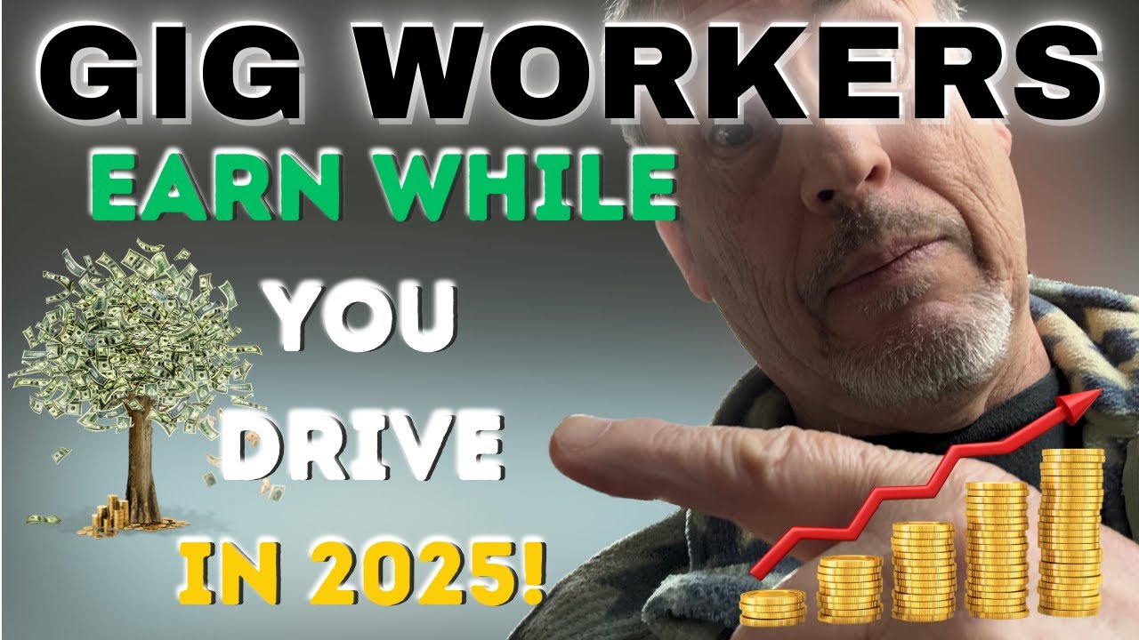 Gig Worker Side Hustle 2025 – Earn Passive Income on YouTube While Driving!