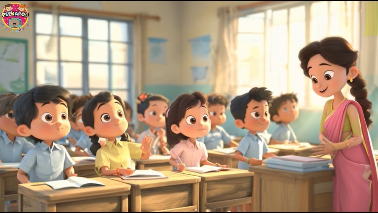 🙏 School Prayer for Kids | Morning Assembly Prayer | Peekapoo Kidz