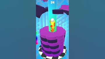 Drop stack Boll Helix Crash  Leave 1🔥#shorts #gaming #bollgame