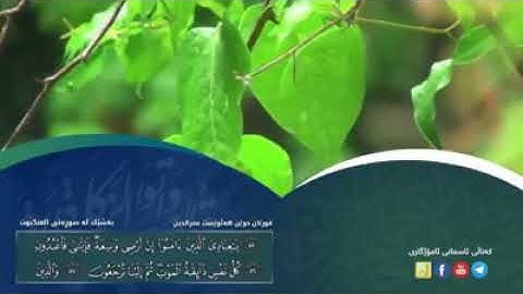 القارئ هلويست نصر الدين من سورة العنكبوت