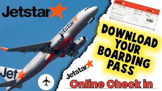 How to Download your Jetstar Boarding Pass| Boarding Pass | Jetstar | Web Check in screenshot 4