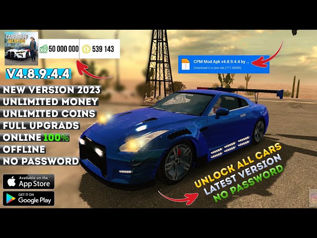 Car Parking Multiplayer Mod APK 2023 (Unlimited Money) v4.8.9.4.4