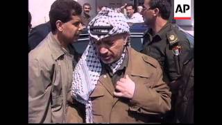 ISRAEL: PLO LEADER YASSER ARAFAT LEADS HUNGER STRIKE CAMPAIGN
