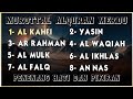 Quran Merdu | Surah Alkahfi Yasin Arrahman Alwaqiah Almulk | By Mohammad Hejazi