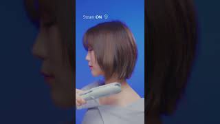 칼단발 뻗침, 정전기 해결 스팀 판고데기 스타일링✨