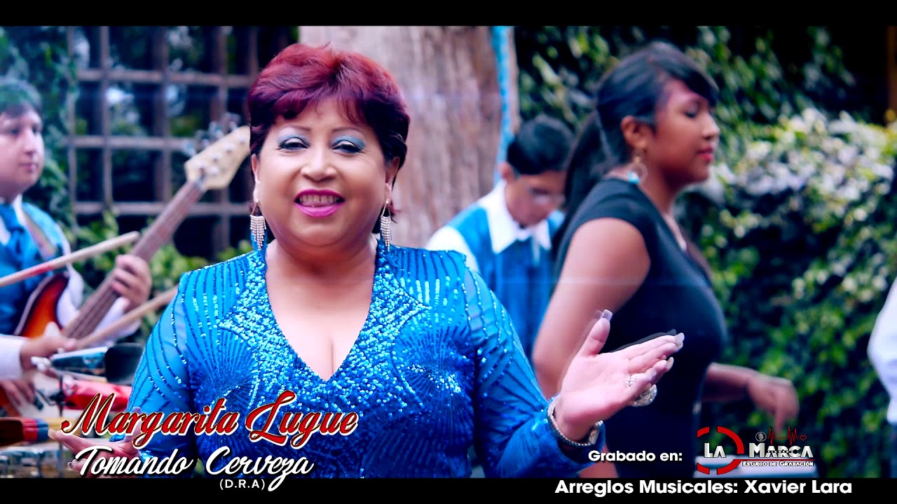 Watch MARGARITA LUGUE FEAT D´LEX BAND / TOMANDO CERVEZA 2019 (Video Oficial 4k) on YouTube Watch MARGARITA LUGUE FEAT D´LEX BAND / TOMANDO CERVEZA 2019 (Video Oficial 4k) on YouTube