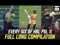 Nonstop Sixes from PSL 11 | Extended Version 😱 | HBL PSL 11 | MZB1K