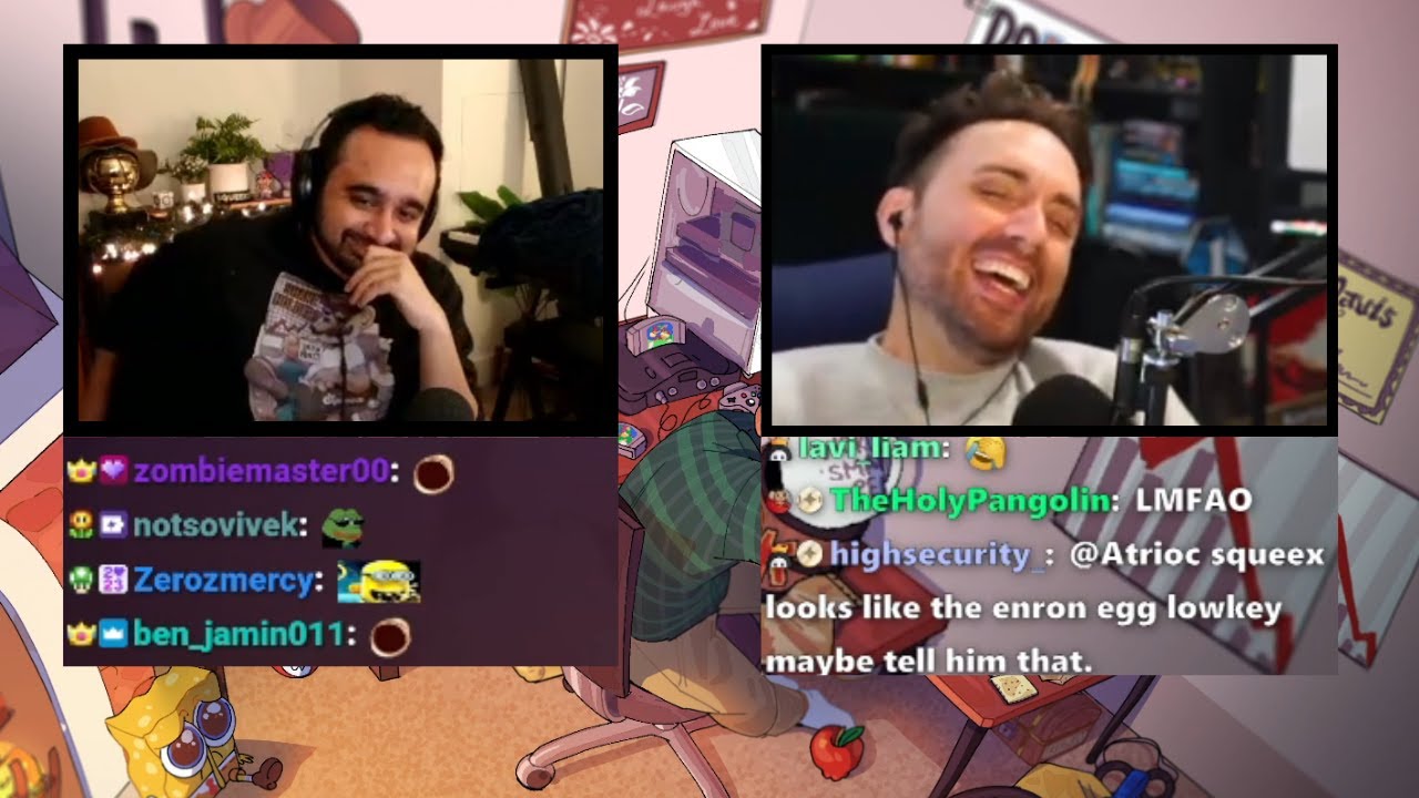 The Squeex and Atrioc Pre-Race Podcast