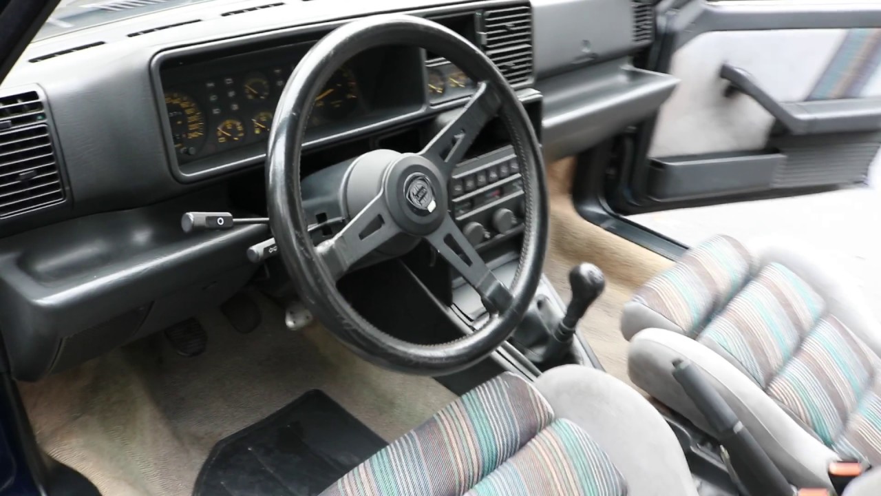 1989 Lancia Delta Interior - YouTube 1989 Lancia Delta Interior - YouTube