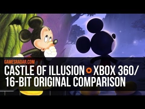 Castle of Illusion: 1990 original vs 2013 remake comparison