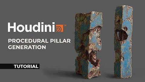 [TRAILER] Houdini Tutorial Procedural Pillar Generation