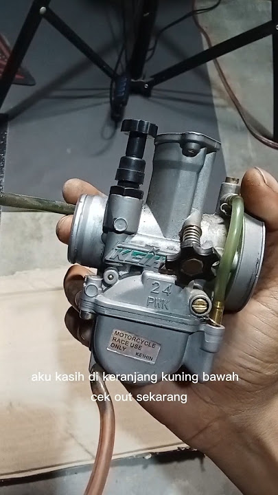 ganti karbu mio pakai pwk seting sedikit sudah bisa jengat jengat... pwk 24 oke bngt #trending #mio