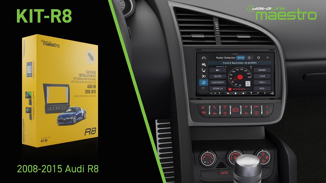 iDatalink Maestro KIT-R8 - Installation tutorial for 2008-2015 Audi R8