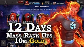 12 Days of Hardcore Rank Up Progression | Marvel Contest of Champions