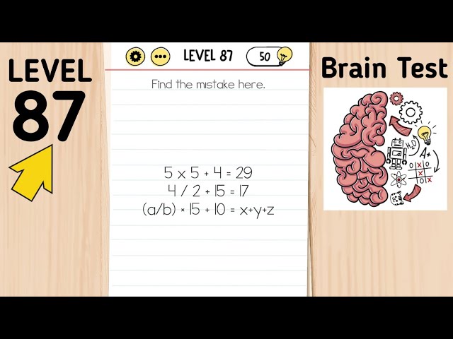 brain test level 87｜TikTok Search
