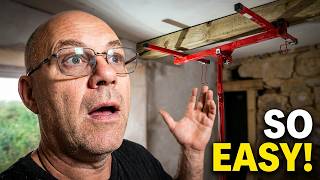This Drywall Lift Trick Saves Hours of Work