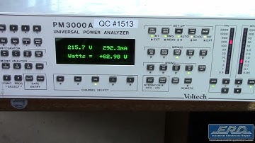 Voltech Instruments PM3000a Repaired with 3 Year Warranty