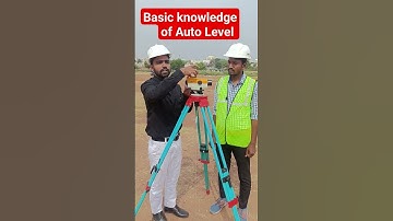 Bais Knowledge of Auto Level | Auto Level Surveying | #autolevel | #surveying | #viral | #shortvideo