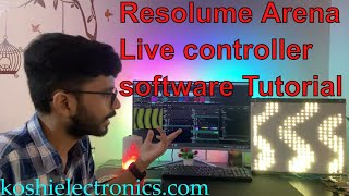 Resolume Arena pixel led programming and patching screenshot 5