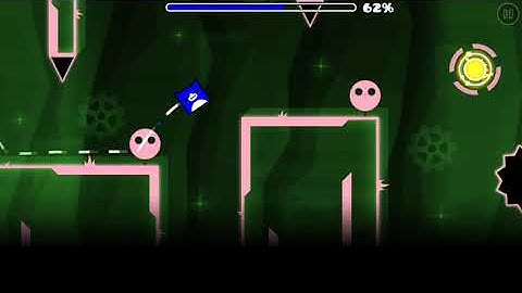 Geometry Dash- Overture by Fault (100% complete). Second fire gauntlet level