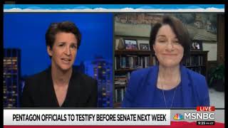 Klobuchar with Rachel Maddow 2 23 2021