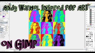 Make Your Own Andy Warhol Inspired Pop Art on GIMP