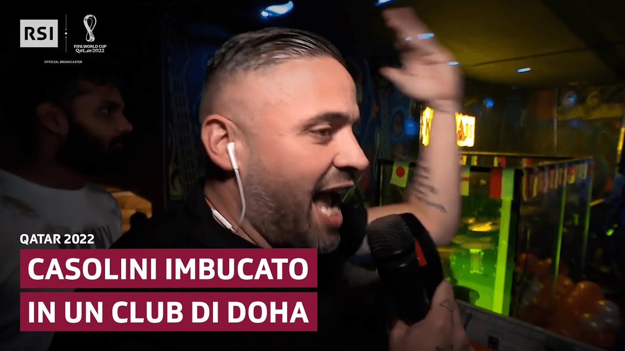 CASOLINI IMBUCATO IN UN CLUB | QATAR 2022 | RSI SPORT